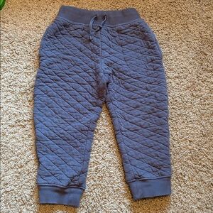 Hanna Andersson Quilted Joggers size 5